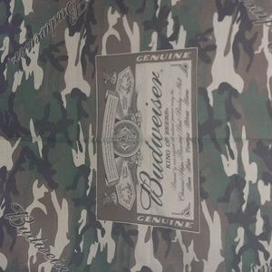 Budweiser anniversary Camo bandana